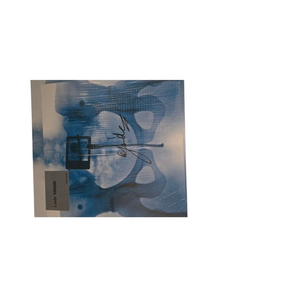 signed Lorde vinyl